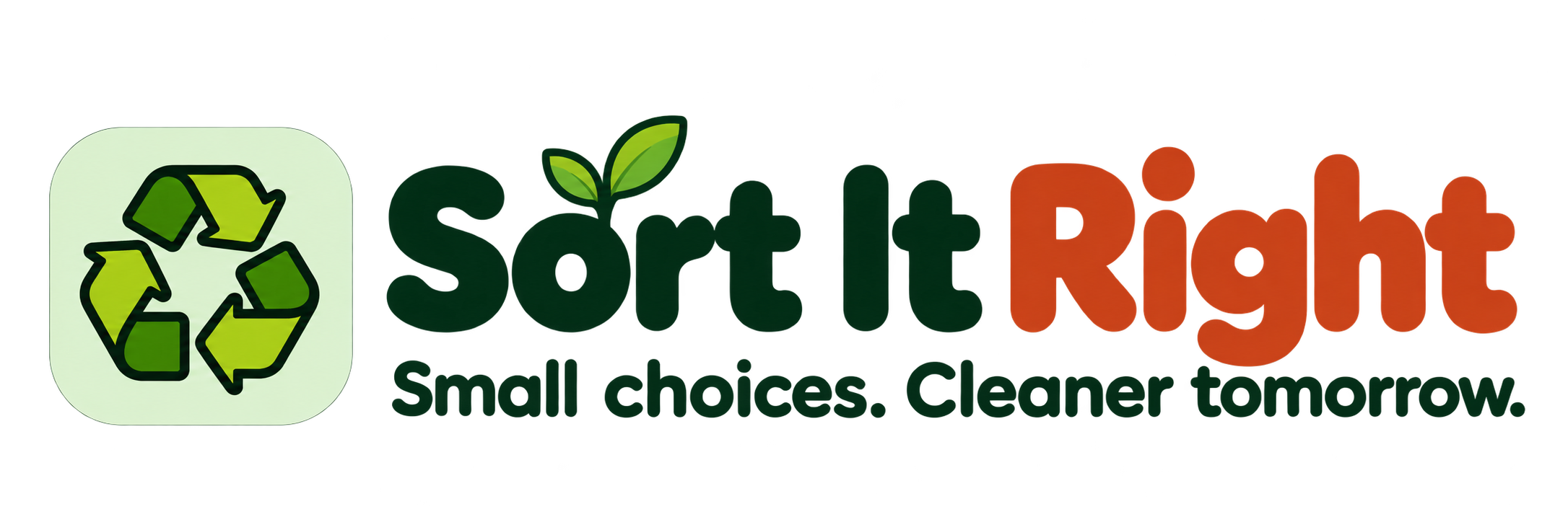 Sort It Right — Small choices. Cleaner tomorrow.